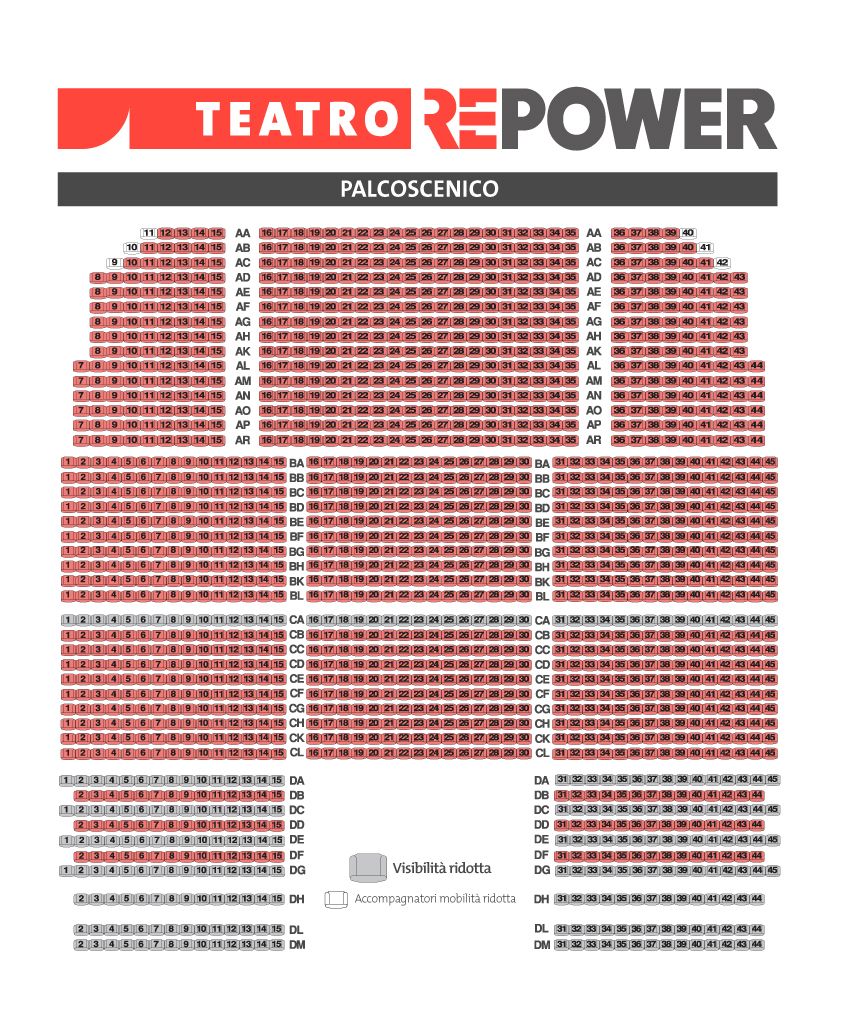 Teatro Repower - pianta 